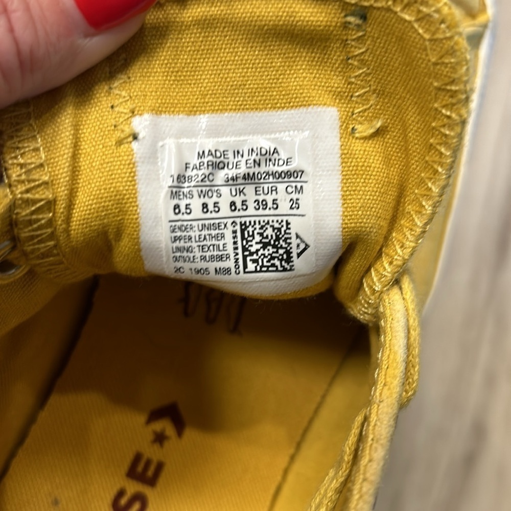 Converse All Star Chuck Taylor Low Suede Leather Desert Marigold | Rare Colorway - Picture 12 of 12